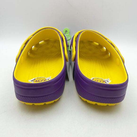 CROCS Mens NBA Los Angeles Lakers Clog US 10 EU 43.5 Purple Yellow NWT main image 4